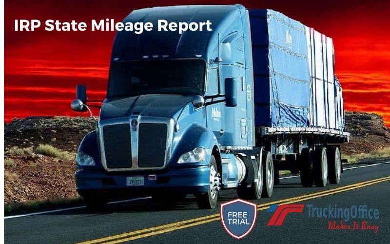 IRP State Mileage Report