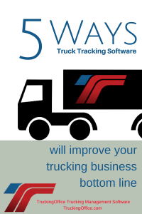 Truck tracking software will improve your trucking business.