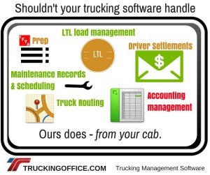 Internet based software for your trucking business
