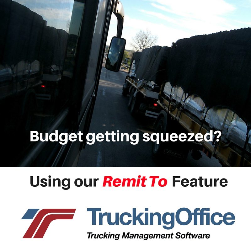 What is a REMIT TO option and how does it work? TruckingOffice