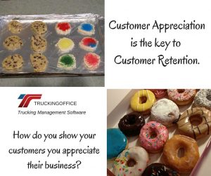 Customer appreciation leads to customer retention.