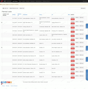 TruckingOffice Load Planner worksheet