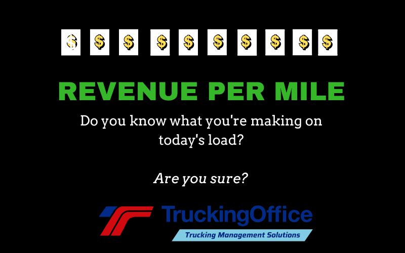 What’s Your Revenue per Mile?