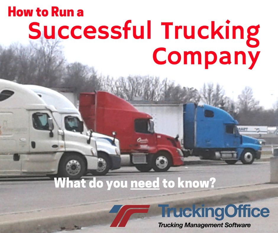 How to Run a Successful Trucking Company