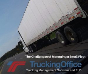 Small fleet trucking software