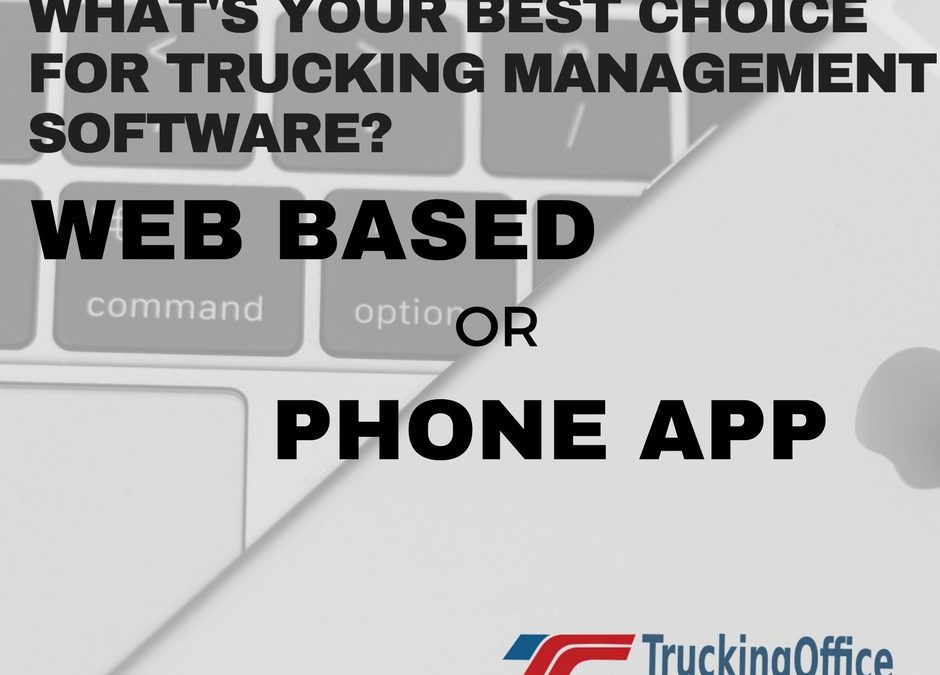 Benefits of Web-Based Trucking Software