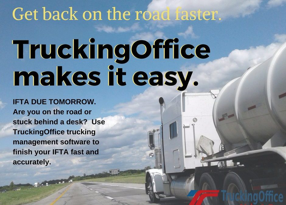Doing Your IFTA Filing in Your Cab