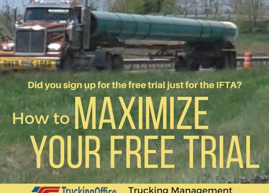 Maximize Your TruckingOffice Free Trial