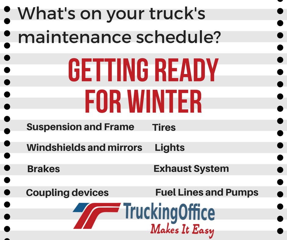 Truck Maintenance for the Winter