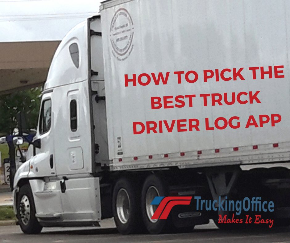 How to Pick the Best Truck Driver Log App
