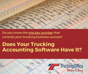Trucking Accounting Software Key Number