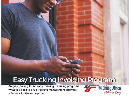 Easy Trucking Invoicing Program