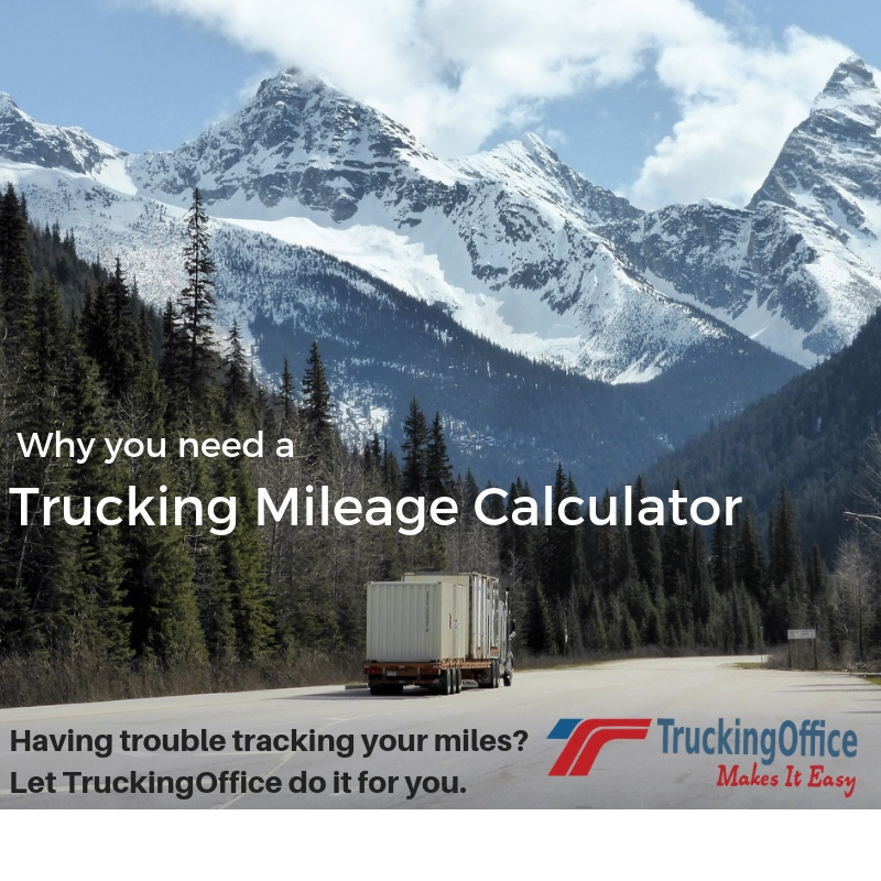 Truckers Mileage Chart