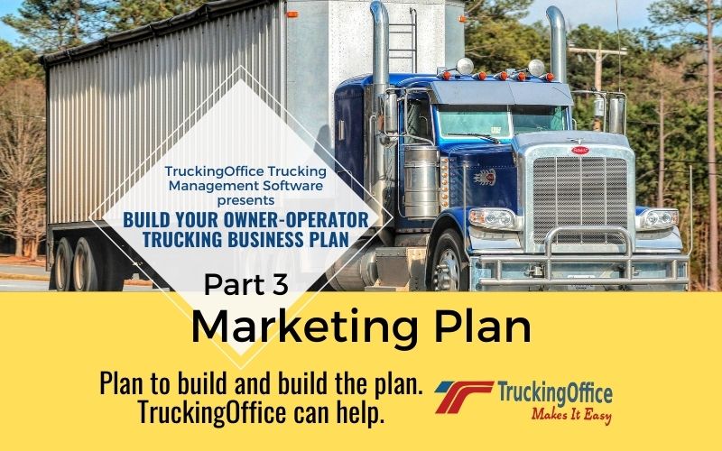 Owner Operator Business Plans 3: Marketing Plan