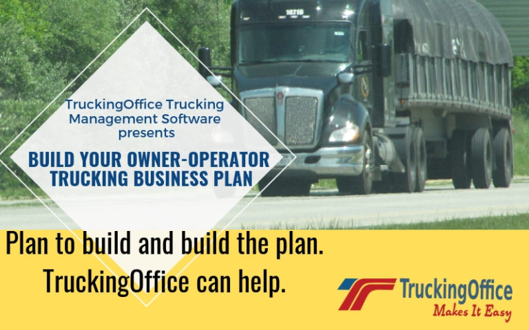 truck driver owner operator business plan