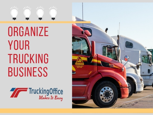 Organize Your Trucking Business