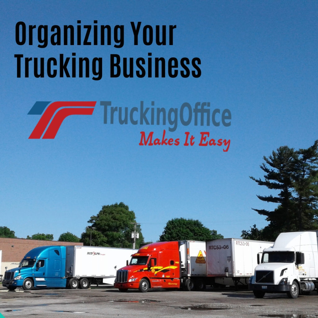 Organizing Your Trucking Business