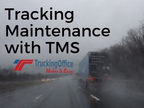 Maintenance Tracking with TMS