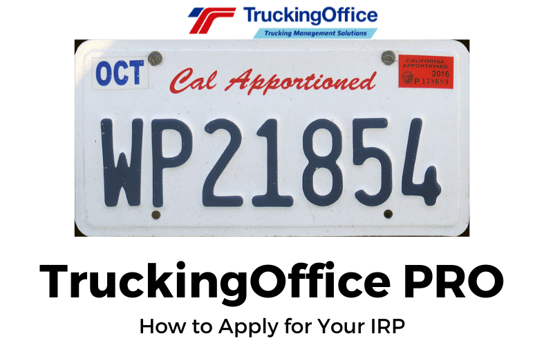 How to Apply for Your IRP Plates