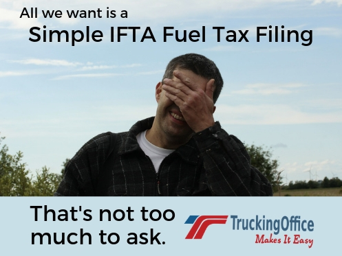 Simple IFTA Fuel Tax Filing