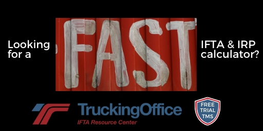 Fastest IRP & IFTA Calculator On the Road