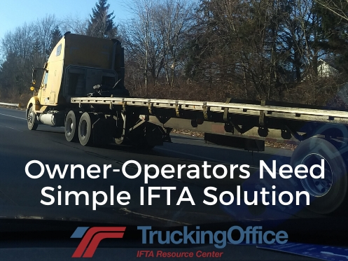 Simple IFTA for Owner Operators