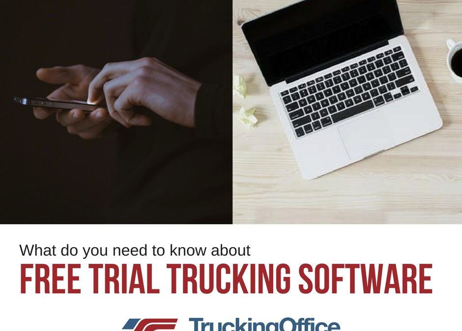 What Can Free Trial Trucking Software Offer You?