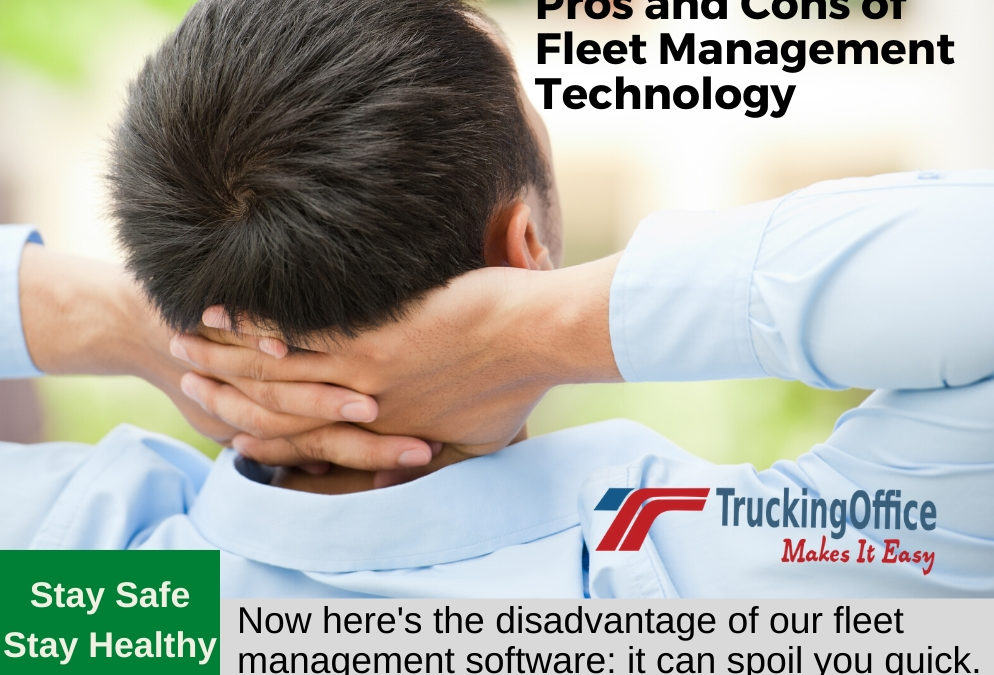 Pros and Cons of Fleet Management Technology
