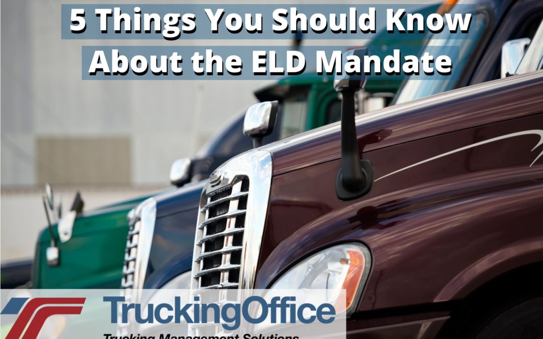 New in Trucking? Here Is What You Need to Know About the ELD Mandate