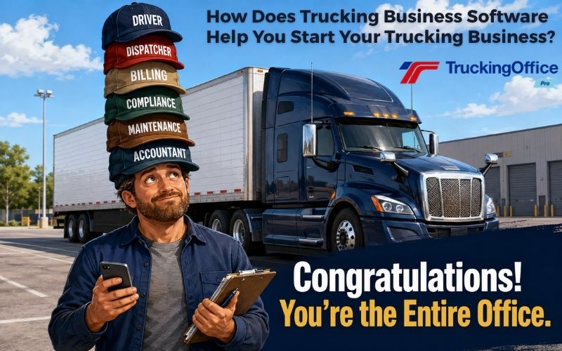 How does Trucking Business Software Help You Start Your Trucking Business?
