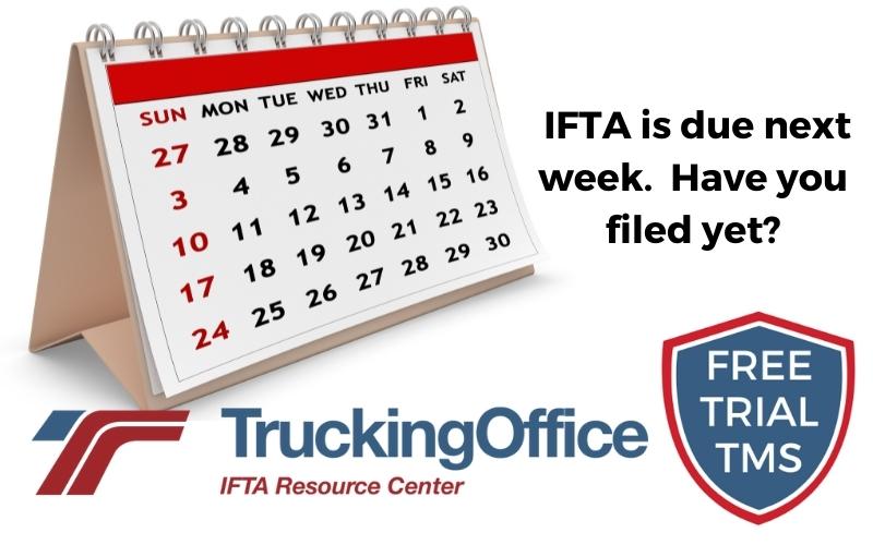 Last Week Before IFTA Filing