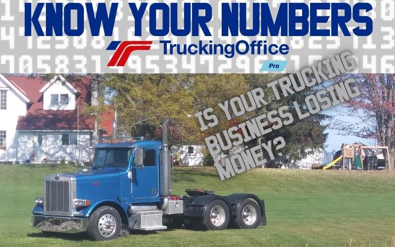 Is Your Trucking Business Losing Money?  Know Your Numbers Series
