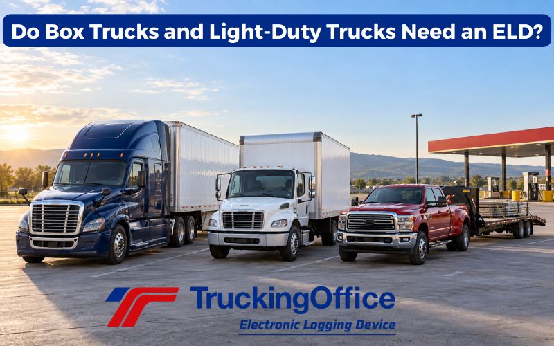 Do Box Trucks and Light-Duty Trucks Need an ELD?