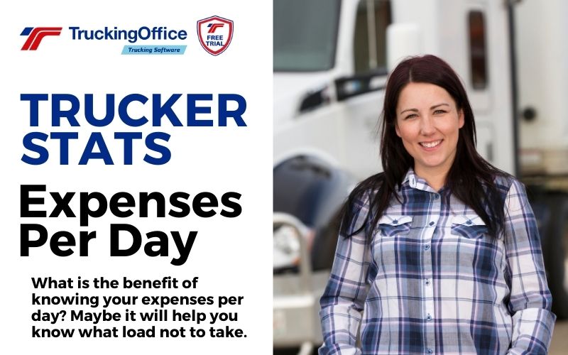 Expenses Per Day:  Trucker Stats You Need to Know