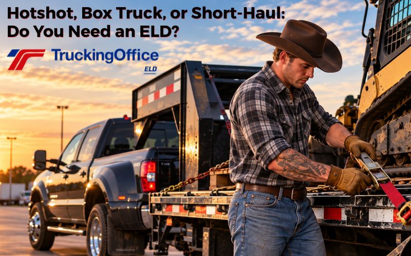 Hotshot, Box Truck, or Short-Haul: Do You Need an ELD?