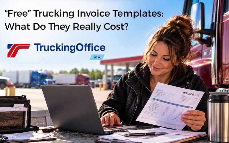 “Free” Trucking Invoice Templates: What Do They Really Cost?