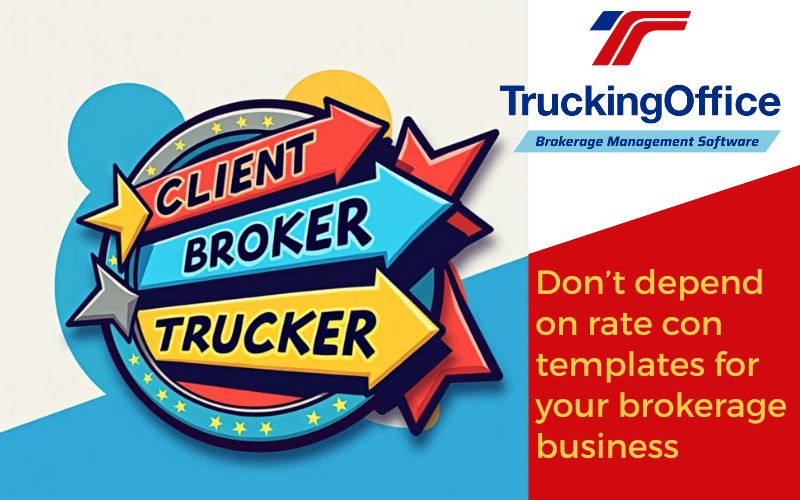 Don’t Depend on Rate Con Templates
