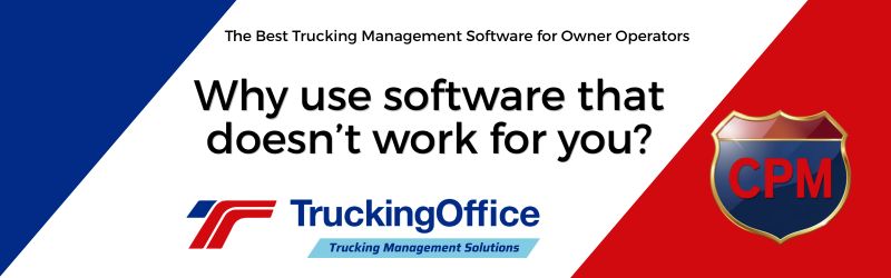 Why use software that doesn't work for you? TruckingOffice trucking software