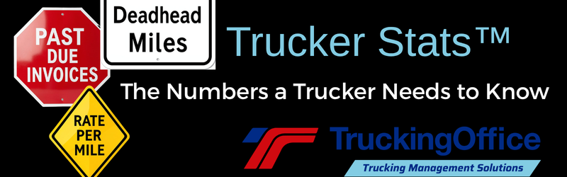 Trucker Stats™ are the numbers truckers need to know.