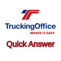 TruckingOffice Quick Answer